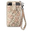 Bella Taylor Cell Phone Wallet for Women | with Detachable Wristlet, Smartphone Pocket and RFID Protection | Cameo Rose