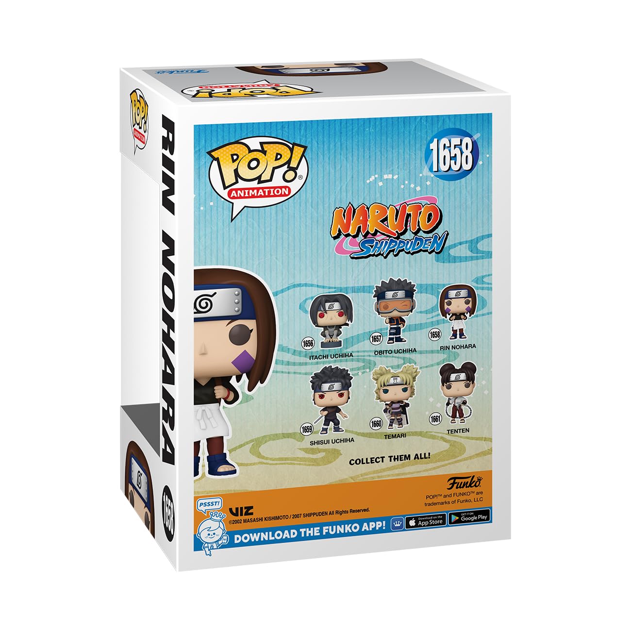 Funko POP! Animation: Naruto - Rin Nohara - Collectable Vinyl Figure - Gift Idea - Official Merchandise - for Kids & Adults - Anime Fans - Model…