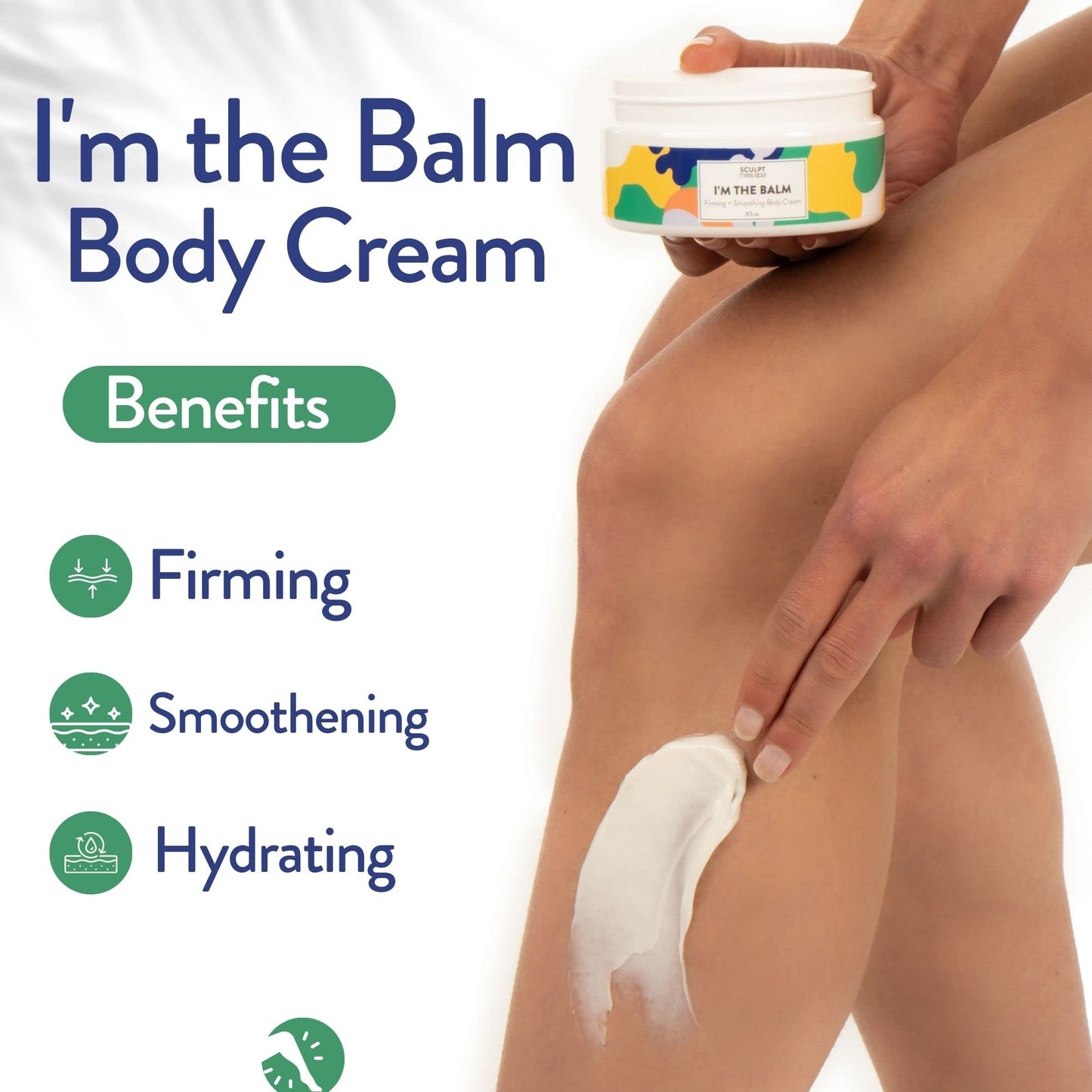 MISS SPA Firming Smoothing Body Cream, Hydrating Body Balm, Help to Naturally Tighten Firm Skin, Moisturizing Cream, Body Cream for Women