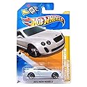 Hot Wheels 2012 Bentley Continental Supersports WHITE, 36/247, New Models. 1:64 Scale.