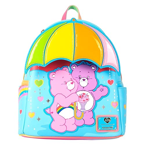 Loungefly Care Bears Rainbow Mini Backpack