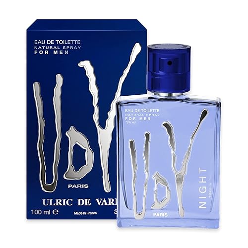 Ulric De Varens NIGHT - Eau De Toilette for Men - Captivating, Enchanting, and Luxurious- Easy to Love, Manly, and Notes of Bergamot, Mandarin