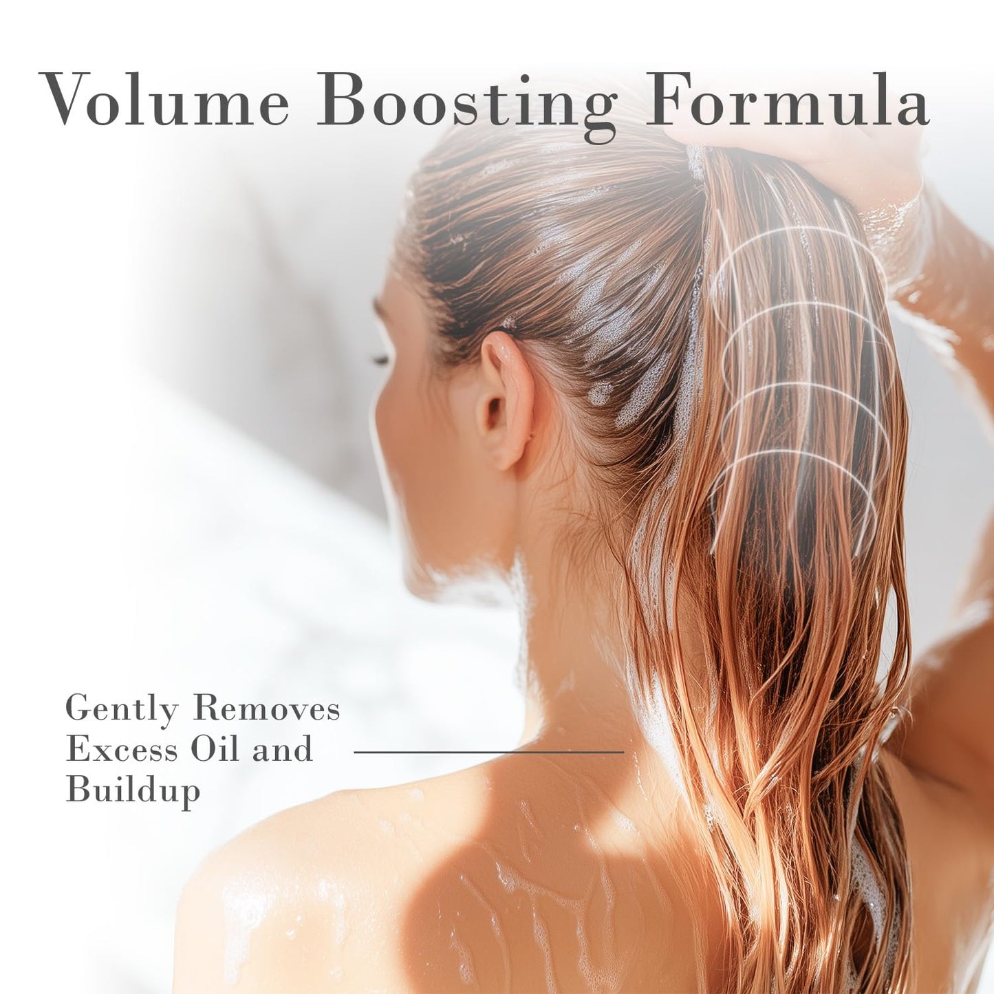 VoCÊ Haircare Volume Shampoo & Conditioner Bundle | Lift it Wash & Rinse Duo for Fine to Medium Hair, Volumizing with Swertia Japonica, Brazil Nut Oil