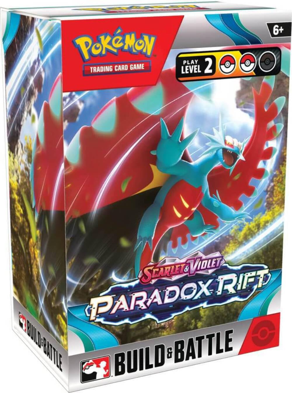Pokemon: Scarlet & Violet 4: Paradox Rift Booster Build & Battle Box - 4 Packs, Promos