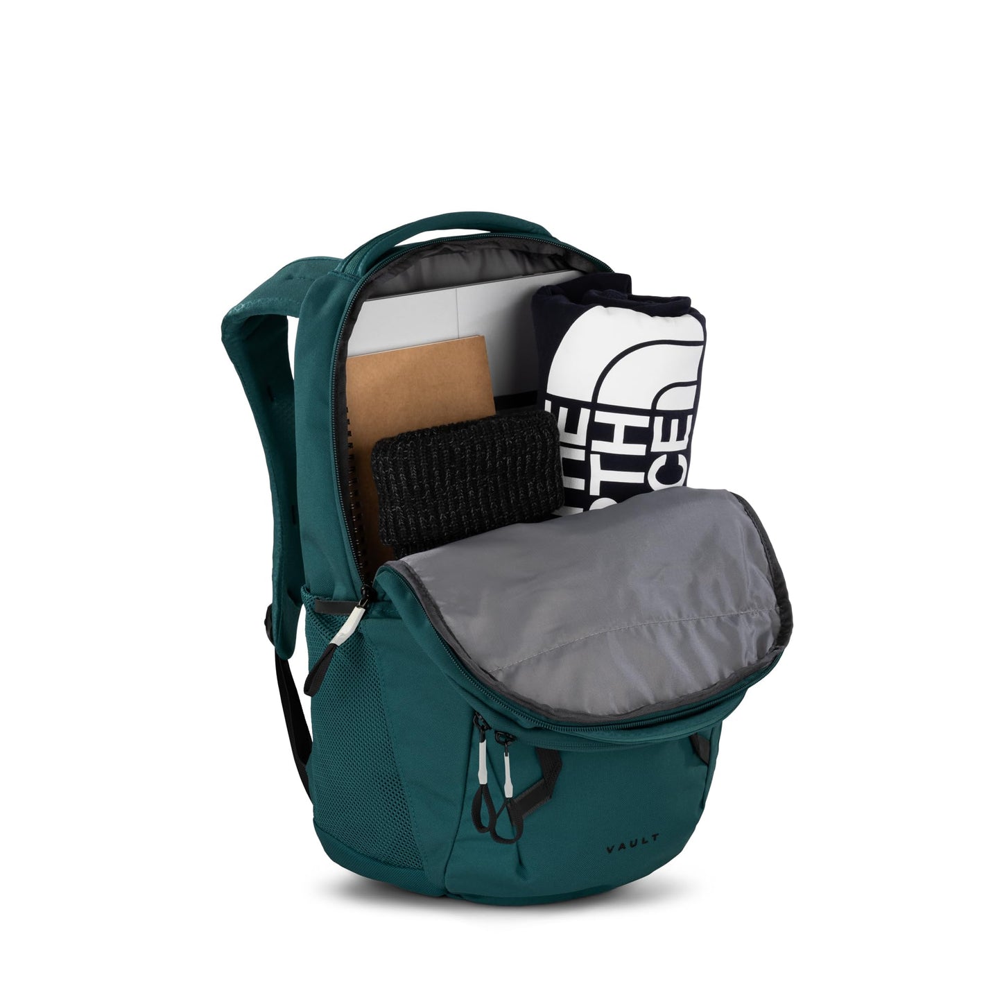 The North Face Vault Everyday Laptop Backpack - PFAS Free, Deep Nori/TNF Black, One Size