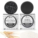 Solid Rice Protein Water Shampoo & Conditioner Hair Soap - Shampoo and Conditioner Bars For Hair With All Natural Plant Based Essential Oils And Zero