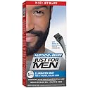 Mustache and Beard Brush-In Color Gel Jet Black
