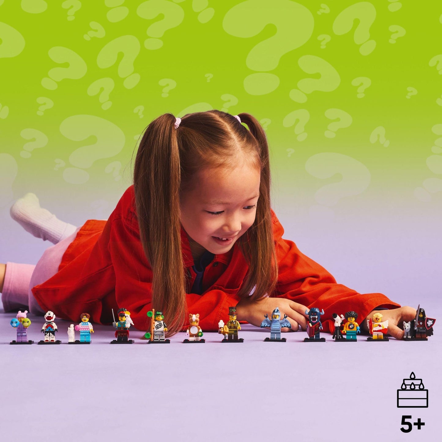 LEGO Minifigures Series 27 6-Pack – Collectible Mystery Figures for Kids Ages 5+, Blind Box Multipack, Birthday & Event Gift Idea, 66795