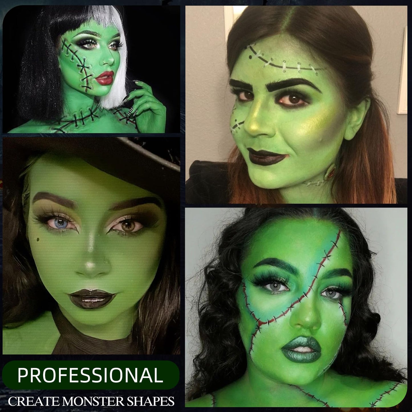 Green Face Paint Kit