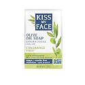 Kiss My Face Olive Oil Fragrance Free Bar Soap - Moisturizing Bar Soap - Cruelty Free Vegan Soap - Palm Oil Free - 4 Oz Bar