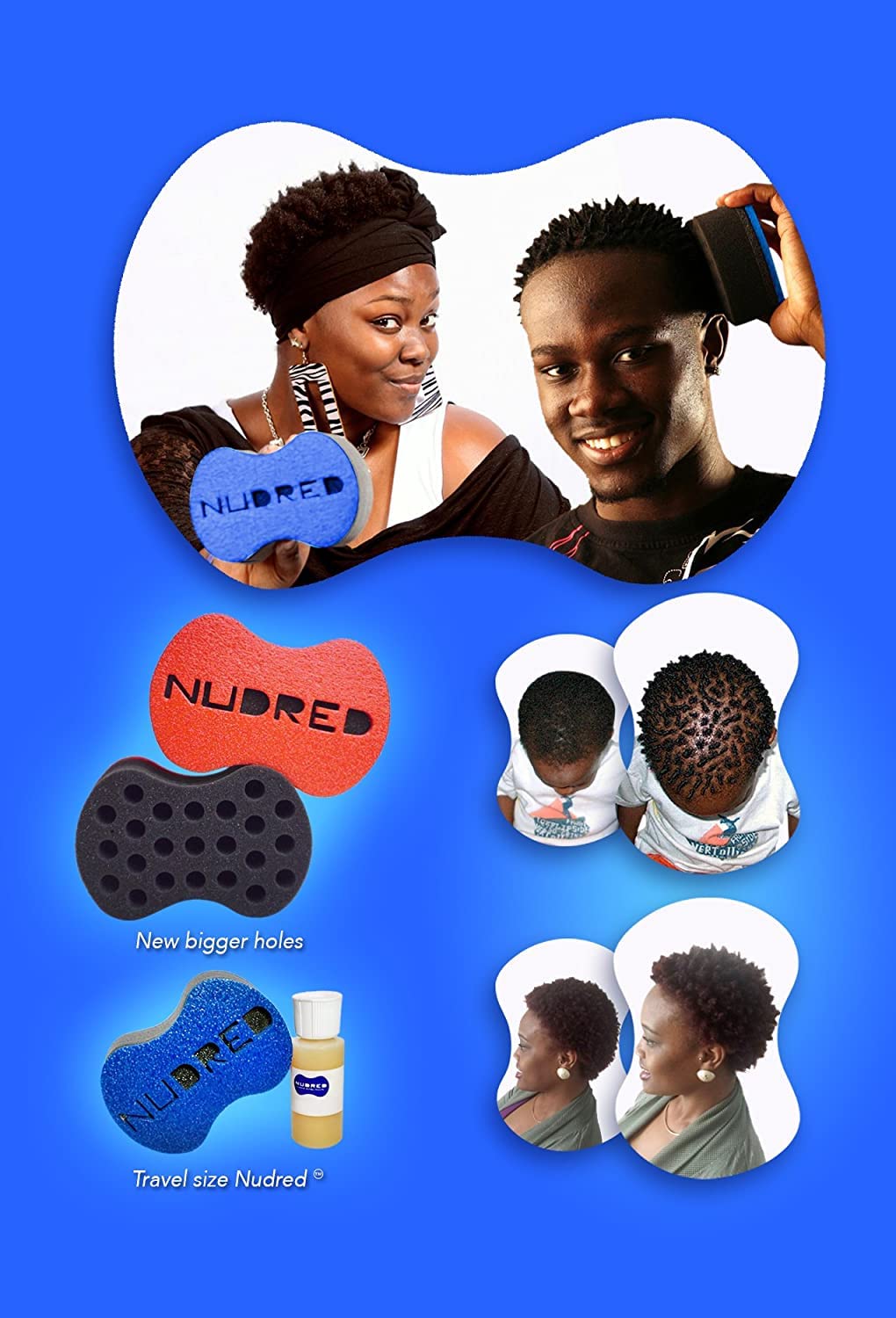 NuDred Lock I.T., Extra Strong Hair Styling Moisturizer Cream for Black Men & Women, Twist & Lock Forumla With Shea Butter for Natural Hair, Hair Care