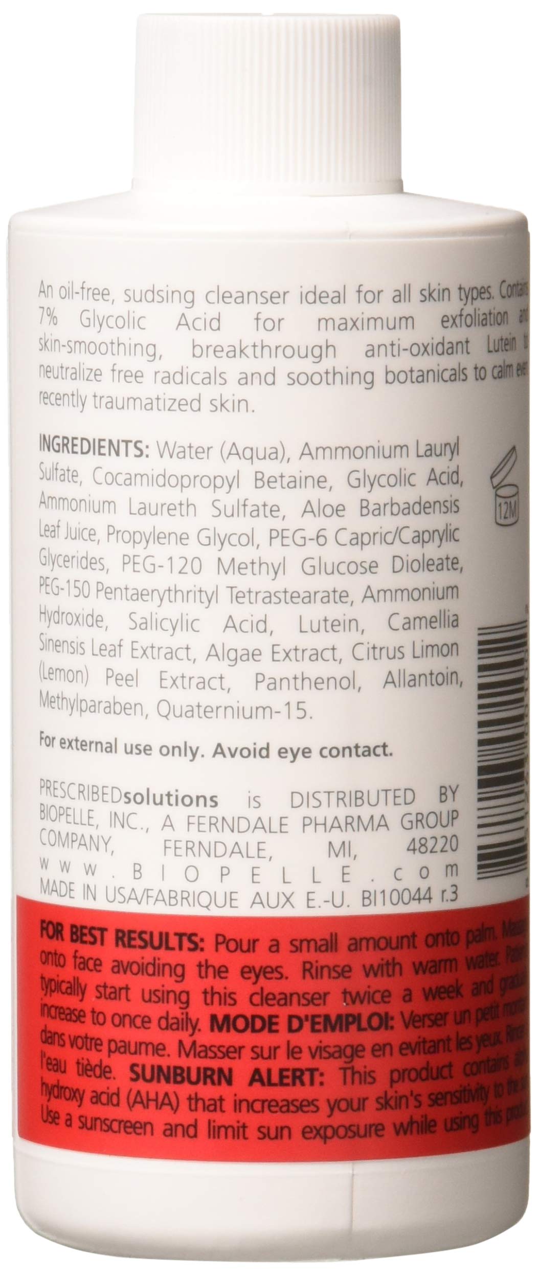 PRESCRIBEDsolutions Starting Up/Face® - Glycolic Anti-Oxidant Cleanser