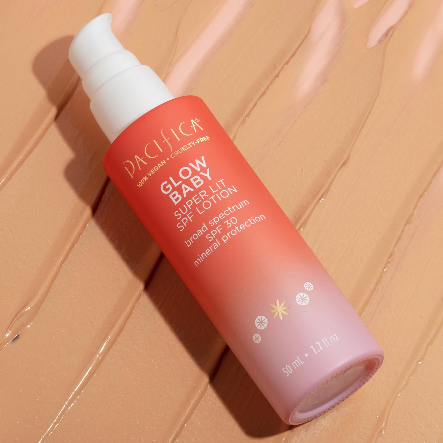 Pacifica, SPF Lotion Glow Baby Super Lit, 1.7 Fl Oz