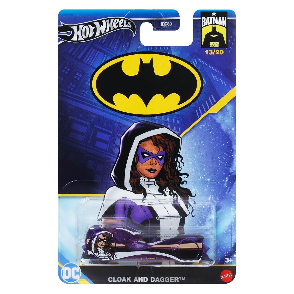 Hot Wheels Batman 2024 Complete Set of 5 - HDG89‑956L | 1:64 Scale Die-Cast Vehicles Featuring Iconic Batman Designs - Ages 3+