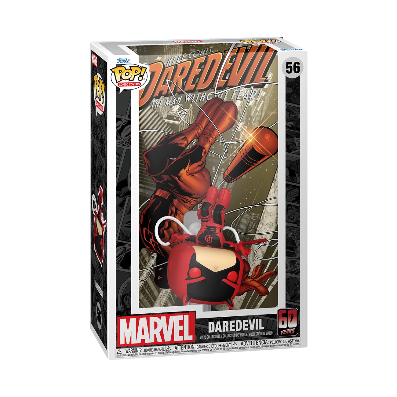 Funko POP! Comic Cover: Dd 60th - Daredevil #1 - Collectable Vinyl Figure - Gift Idea - Official Merchandise - for Kids & Adults - Movies Fans…