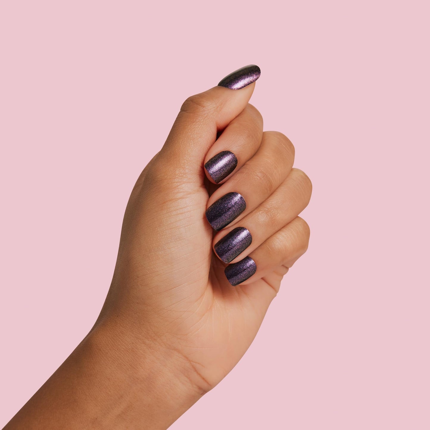 Dashing Diva Gloss Nail Strips - Fig Pop | UV Free, Chip Resistant, Long Lasting Gel Nail Stickers | Contains 32 Nail Wraps, 1 Prep Pad, 1 Nail File Beauty & Personal Care Dashing Diva