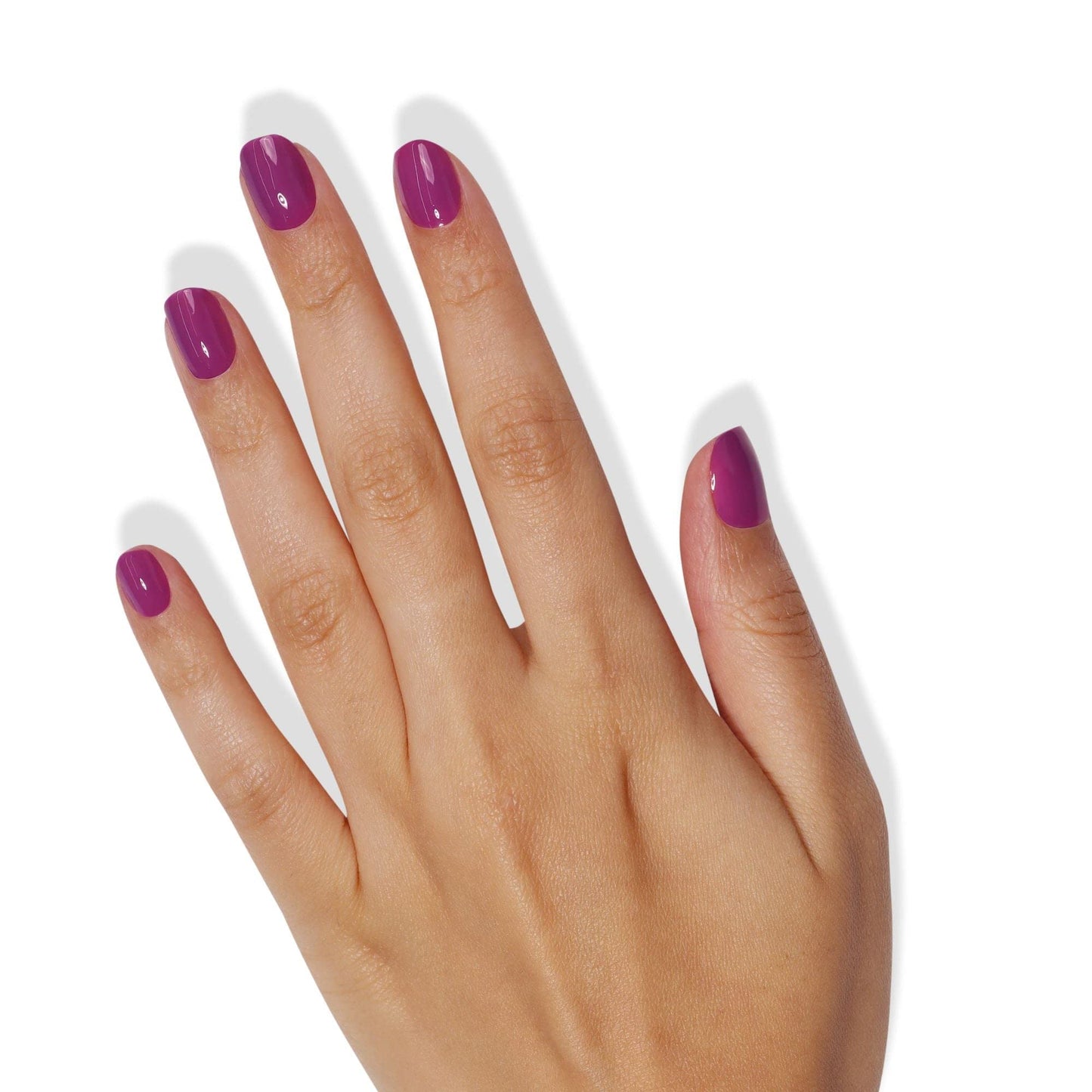 LONDONTOWN lakur Nail Polish - Chip-Resistant, Non-Toxic, Conditions & Hydrates Nails | Glossy Deep Ultraviolet Purple, Violet Hibiscus, .40 fl oz