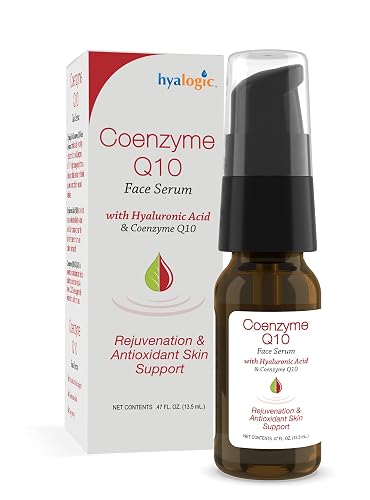 Hyalogic Episilk Coenzyme Q10 Serum w/Hyaluronic Acid for Collagen Support | Visible Firming Facial Serum For Dry Skin | Skin Rejuvenation