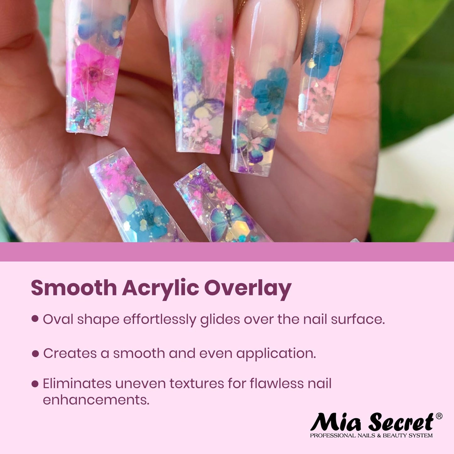 Mia Secret - Nail Brush KOLINSKY ROUND BRUSH ART 3D (Purple) Beauty & Personal Care Mia Secret