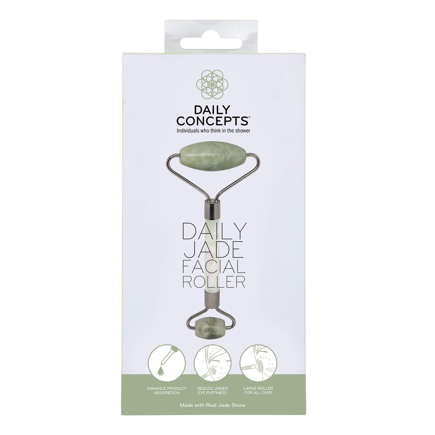 DAILY CONCEPTS Daily Facial Roller, Jade