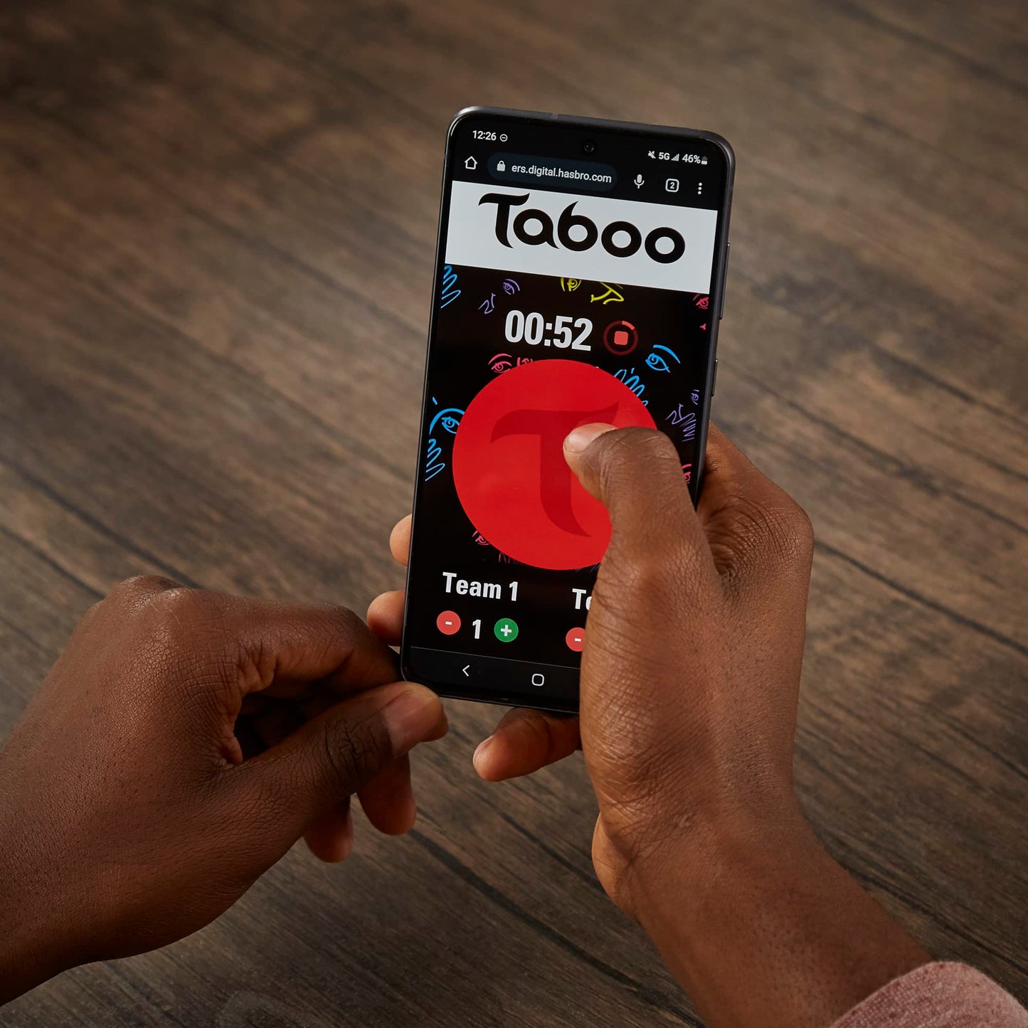 Hasbro Gaming Taboo Classic Game, Party Word Guessing Game for Adults and Teens, Board Game for 4+ Players Ages 13 and Up