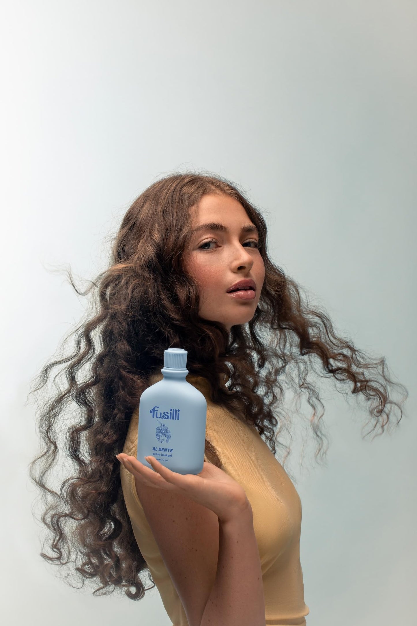 FUSILLI Al Dente Extra Hold Curl Gel | Firm, Flexible Hold | No Crunch | Frizz Control | Curly & Wavy Hair