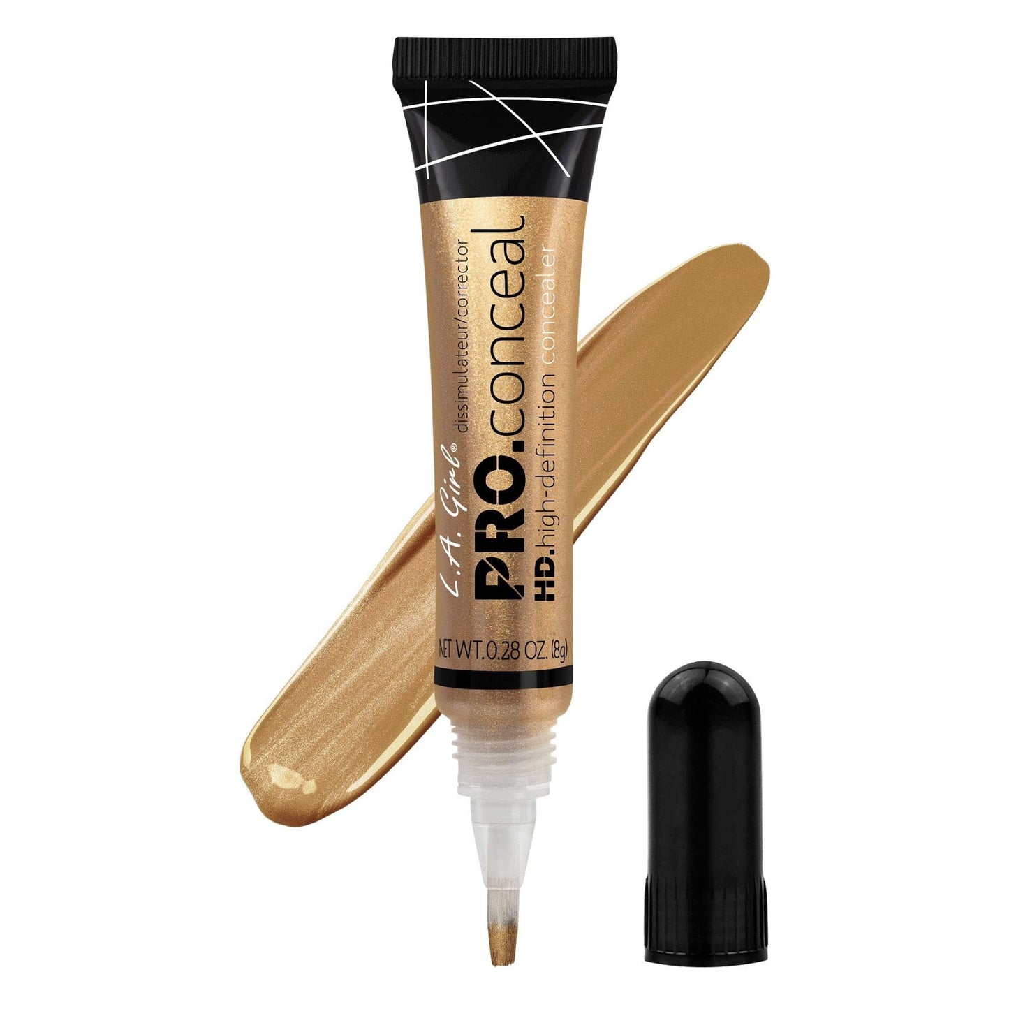 L.A. Girl Champagne Highlighter Concealer, 0.28 Oz