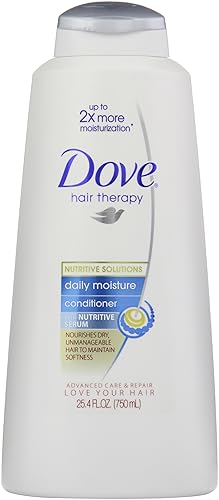 Dove Damage Therapy Daily Moisture Conditioner, 25.4 Ounce, Packaging May Vary (Pack of 2)