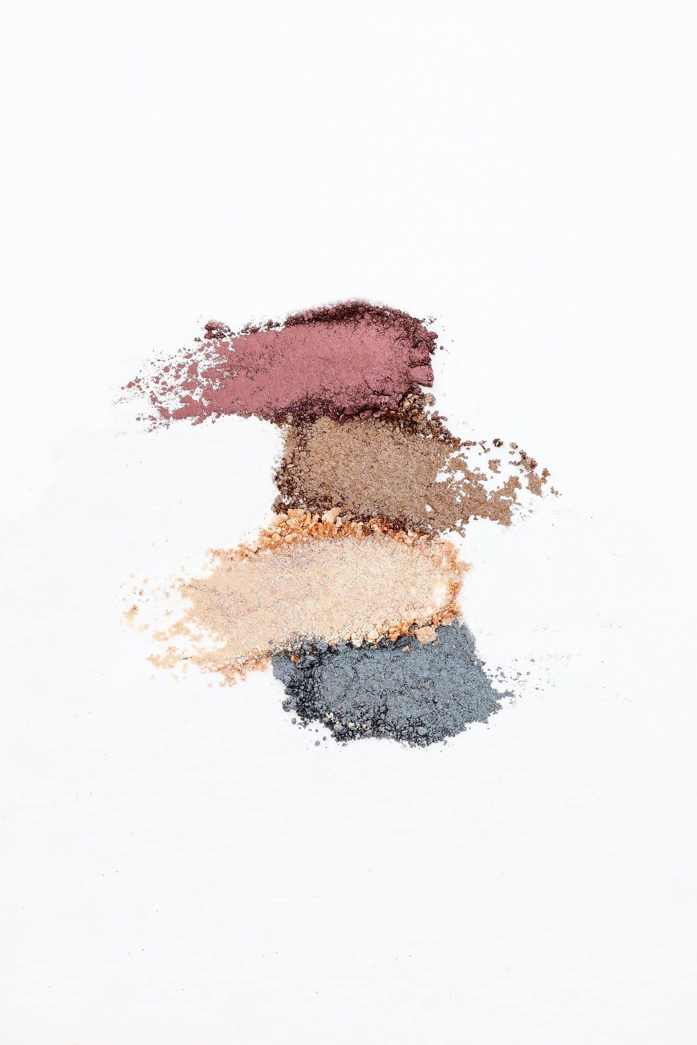 Rinna Beauty Be Extra Iconic Eye Kit with Vegan Diamond Noir Jet Black Eye Crayon, Lash Out Jet Black Mascara, Eye Shadow Quad, Pink Magic, Sparkling