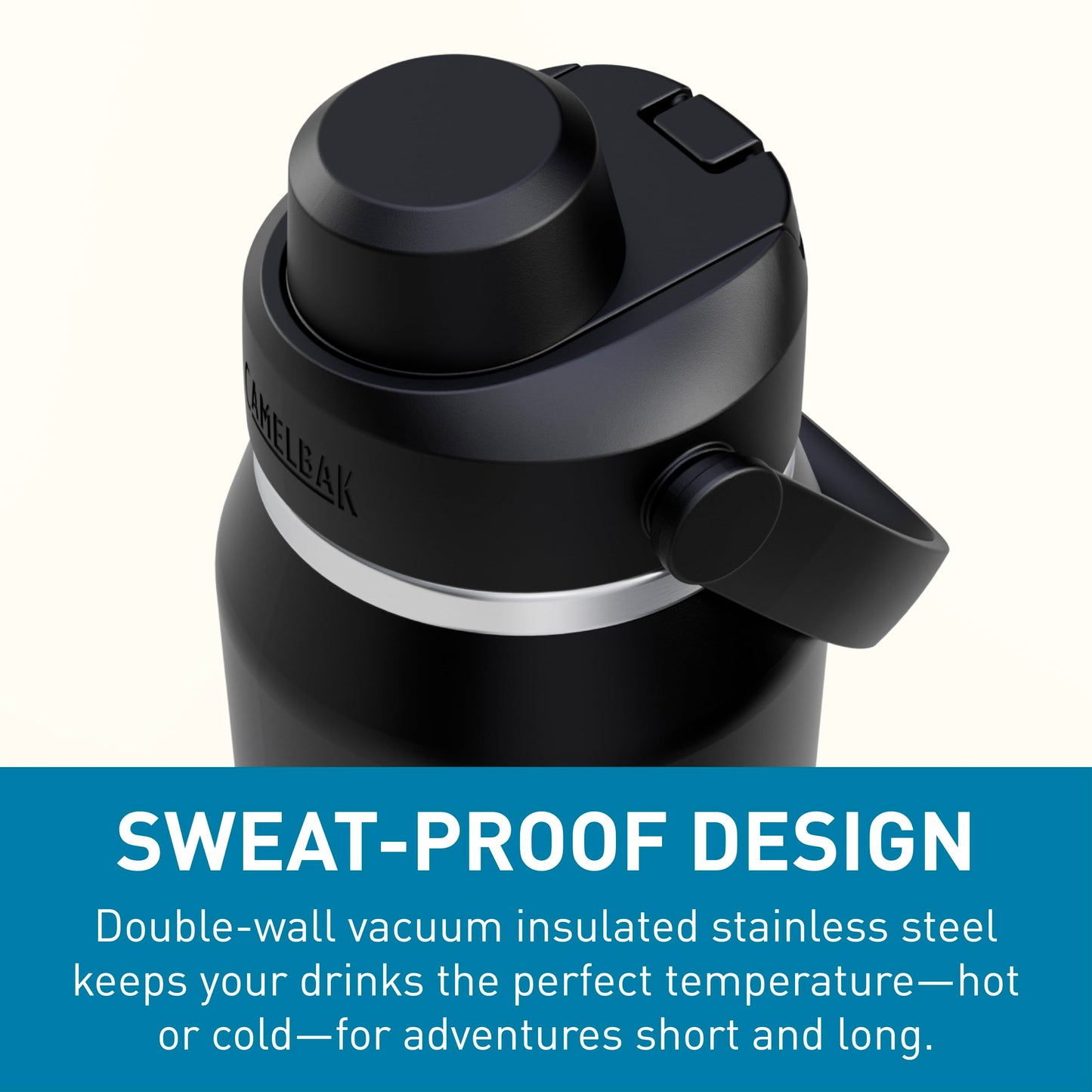 CamelBak Thrive Chug Insulated Stainless Steel Water Bottle Black, 32oz