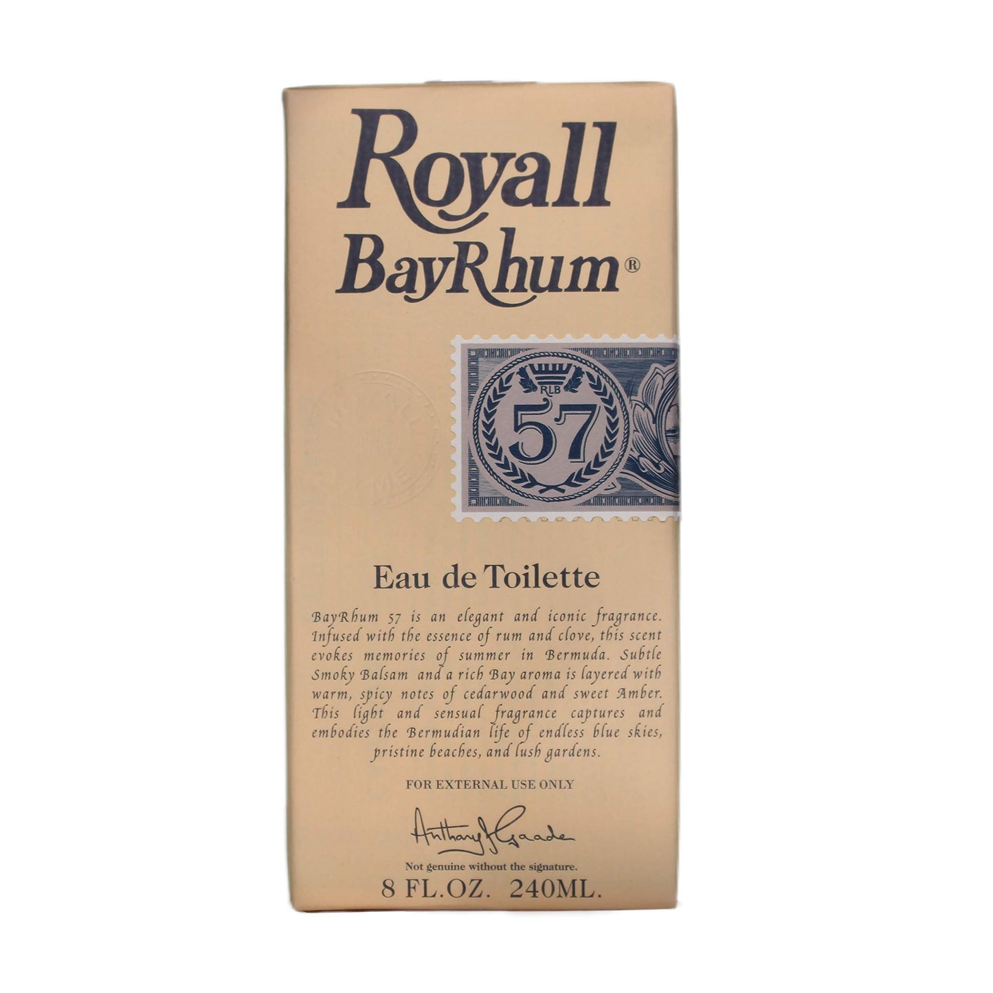 Royall Fragrances Bayrhum 57 Eau De Toilette 8 Oz/ 240 Ml - Splash for Men By 8 Fl Oz