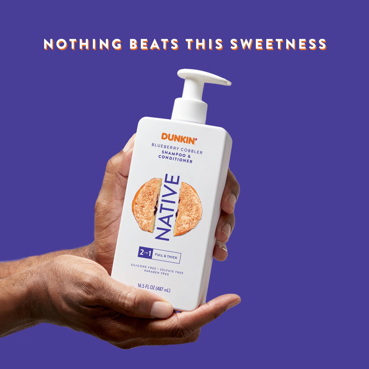 Native | Limited Edition | Blueberry Cobbler |2-in-1 Shampoo and Conditioner| 16.5 oz