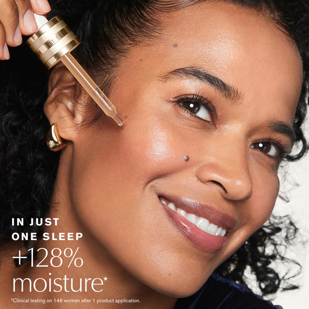 Estée Lauder Advanced Night Repair Face Serum Synchronized Multi-Recovery Complex with Hyaluronic Acid & Peptides | Anti Aging & Hydrating, Travel