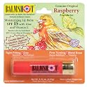 BALMSHOT Raspberry Lip Balm SPF 15 - Beeswax Chapstick for Dry Chapped Lips, 20-Gauge Brass Shotgun Shell Tube, Heat Resistant, Long Lasting Lip