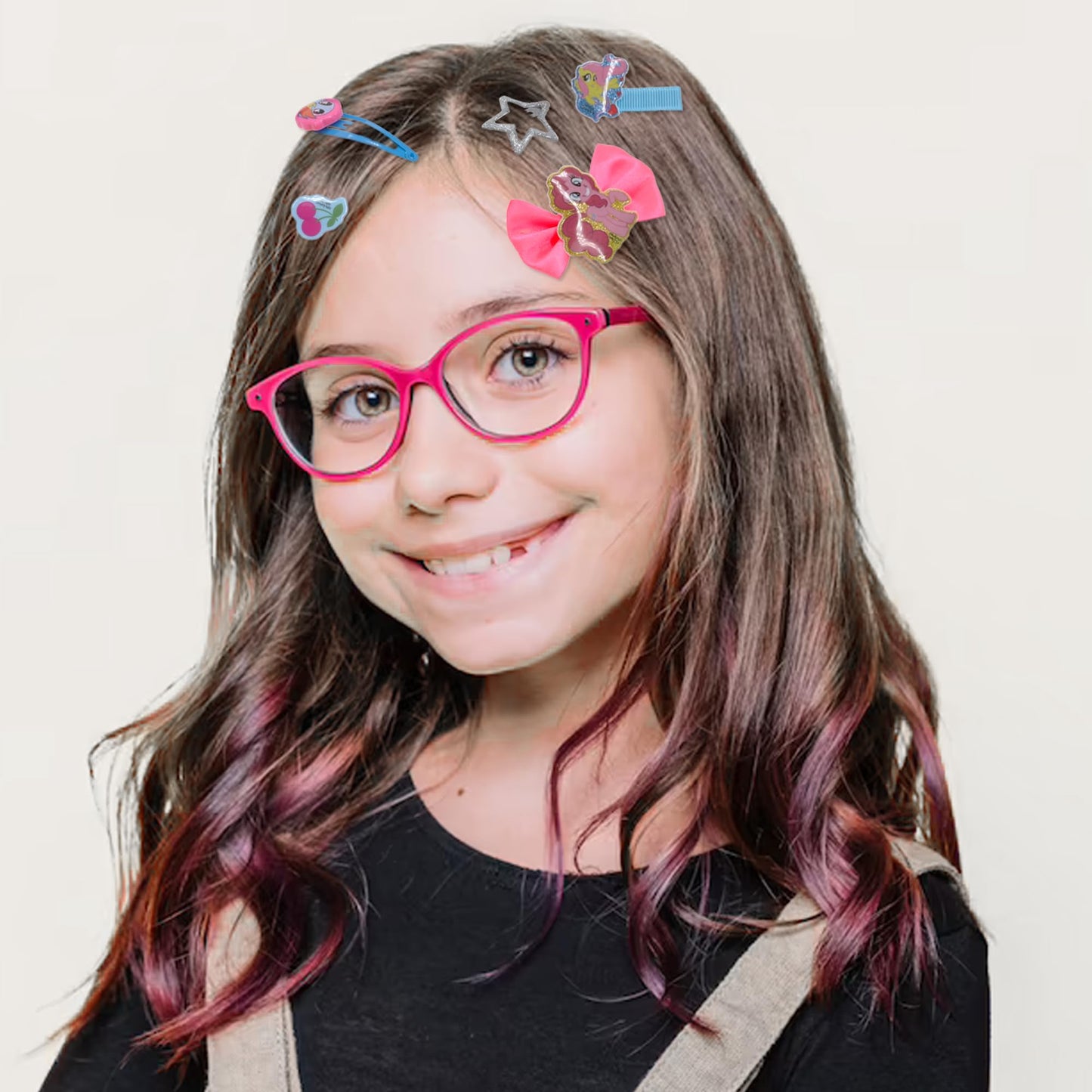 My Little Pony - Townley Girl Hair Accessories Kit|Gift Set for Kids Girls|Ages 3+ (22 Pcs) Including Hair Bow, Coils, Hair Clips, Hair Pins and More