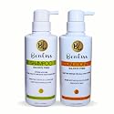 Benliss Shampoo and Conditioner Set With Argan and Macadamia Oil- Sulfate Free - For Straight, Curly, Frizzy, Dry - Hair Repair for Damaged Hair