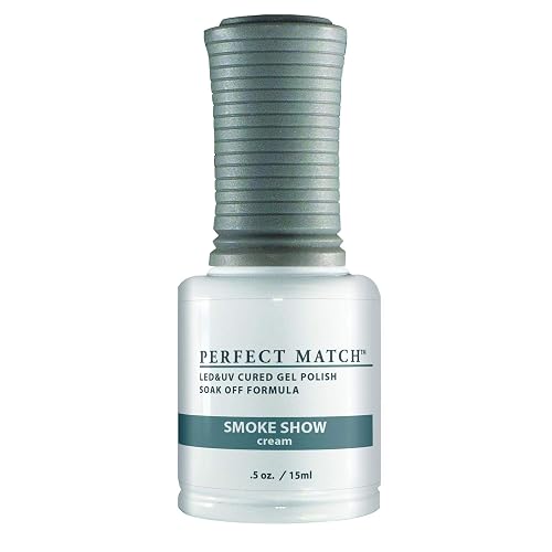 LeChat Perfect Match Gel Polish, Smoke Show, 0.5 Fl Oz (PMS260) Beauty & Personal Care LECHAT