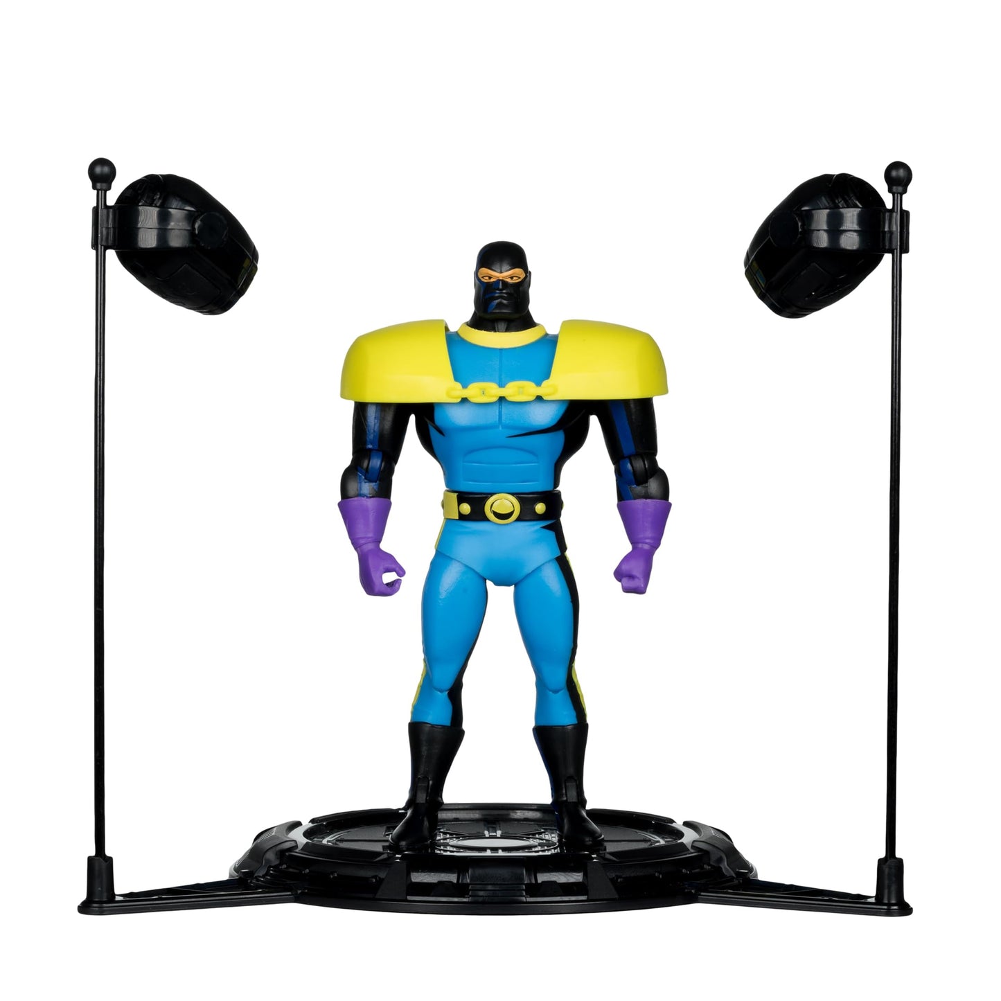 Batman: The Animated Series DC Direct Build-A Action Figure Wave 5 Lock-Up Black Light Edition (Gold Label) 15 cm