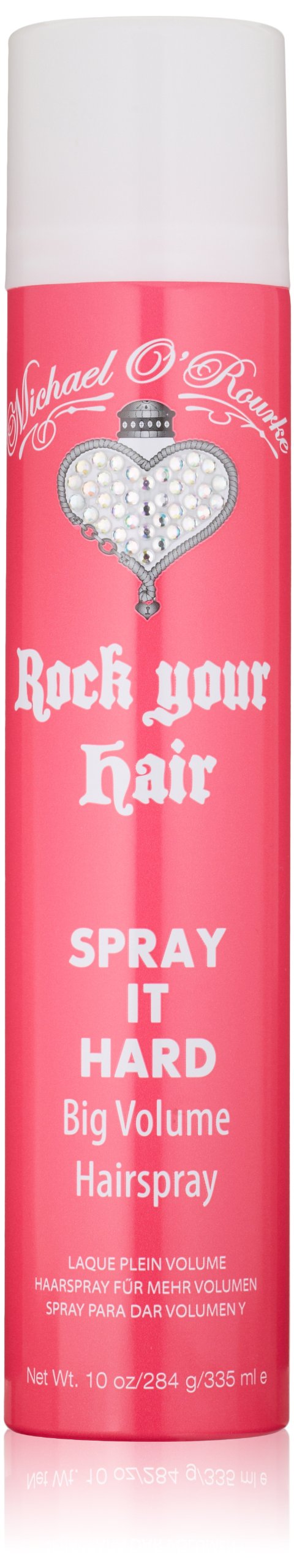 Michael O'Rourke Spray It Hard Big Volume Hair Spray Unisex, 10 Ounce