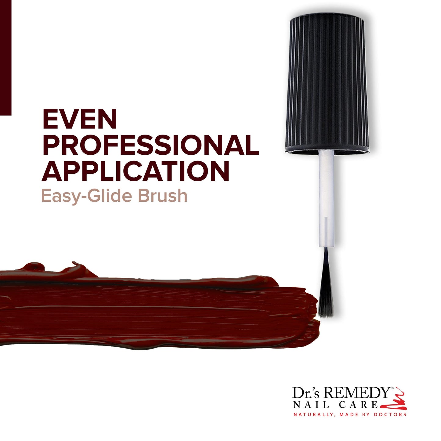 Dr’s Remedy Enriched Nail Polish: Non Toxic, All Natural, and Organic - Doctor Formulated: Strengthens, Restores, Heals, and Protects '24-Free'