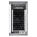 EMILYSTORES Eyelash Extensions 0.20mm Thickness D Curl Length 8-14mm Individual Eye Lashes Mixed Sizes For Lash Extension (0.20,D,Mixed 8-14mm)