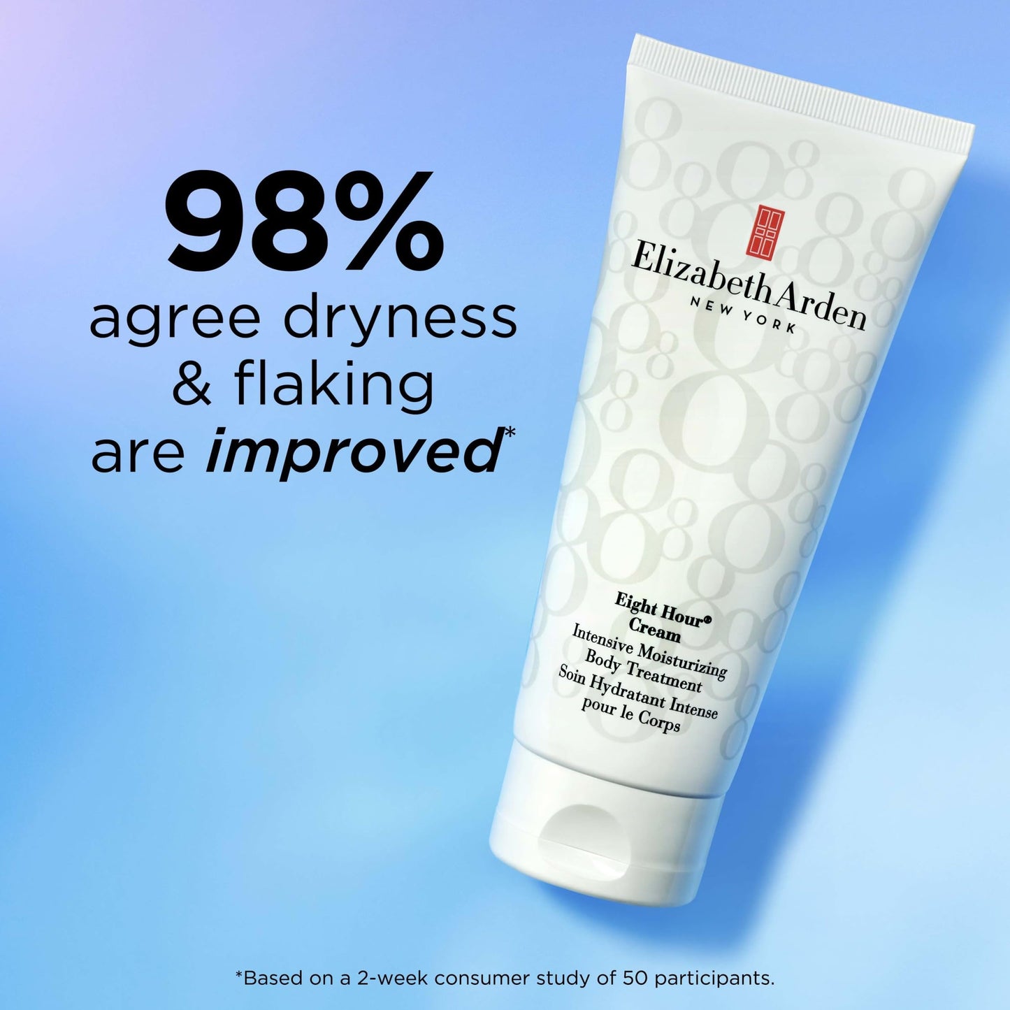 Elizabeth Arden Eight Hour Cream Intensive Moisturizing Body Treatment, Hydrating Lotion for Dry Skin, Made with Shea Butter & Glycerin, 6.8 oz