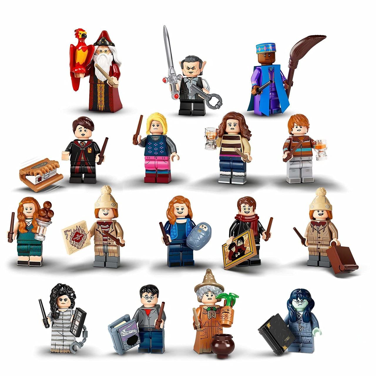 LEGO Harry Potter Minifigures Series 2 (71028) – Collectible Set with Harry, Hermione & Ron, 1 of 16, Gift for Kids & Fans