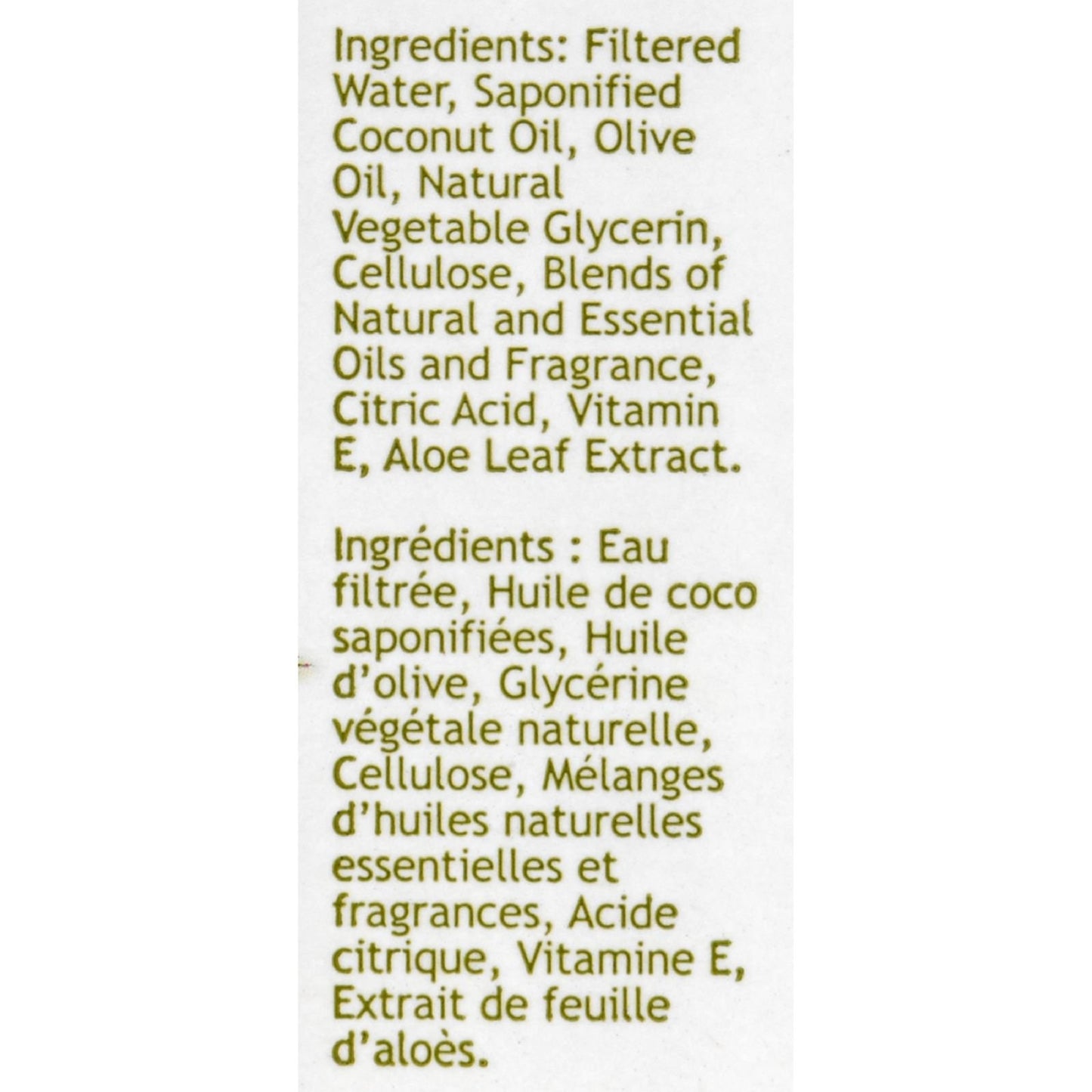 SOUTH OF FRANCE Green Tea Hand Wash, 8 Ounce
