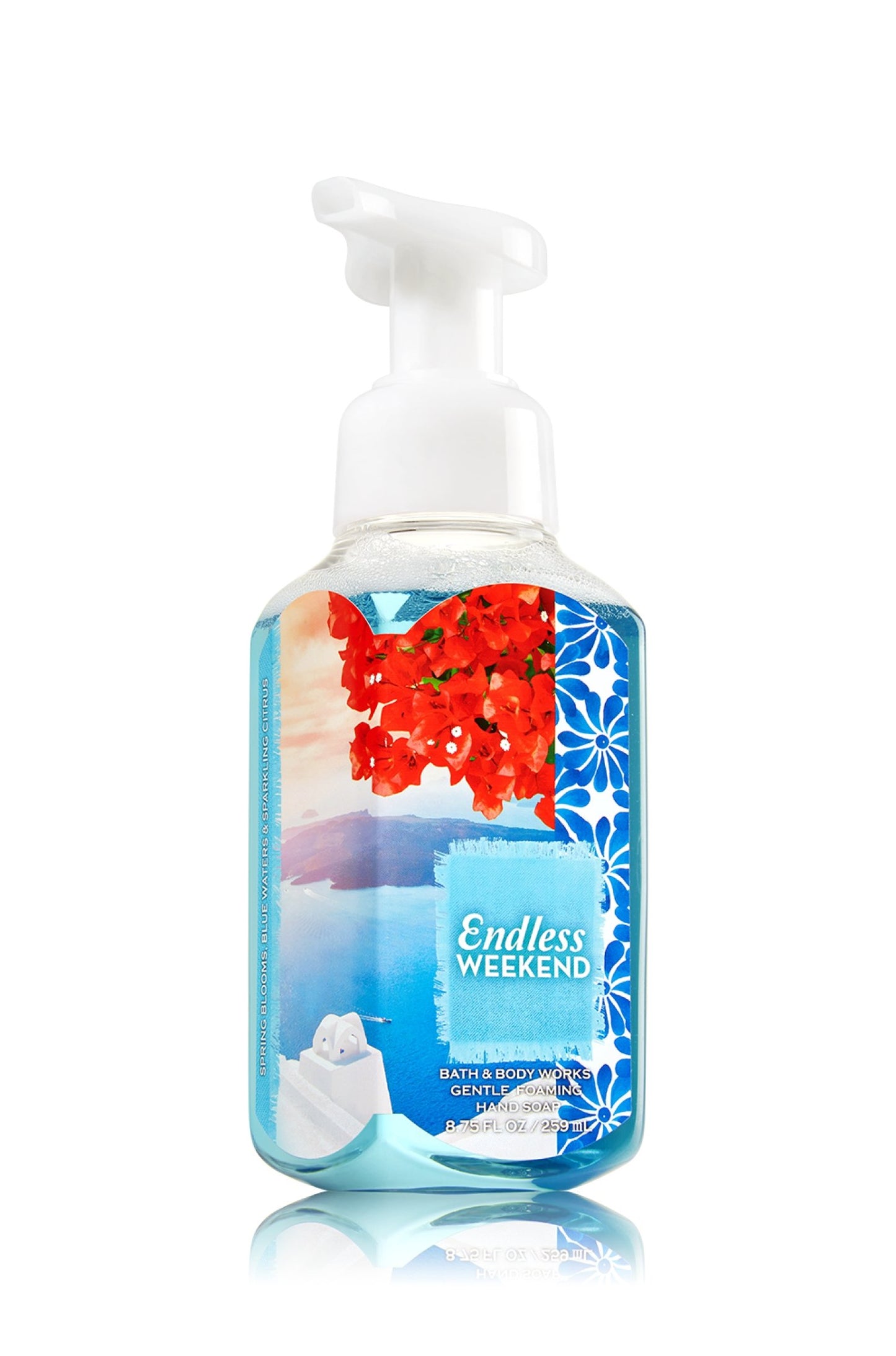 Bath & Body Works Gentle Foaming Hand Soap Endless Weekend 2016