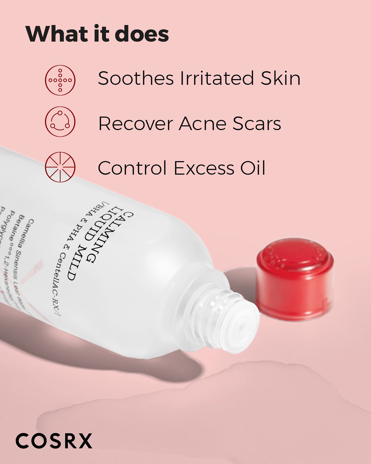 COSRX AC COLLECTION CALMING LIQUID MILD, 4.22 Ounce