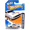 Hot Wheels 2012 HW Racing 1970 Dodge Hemi Challenger White