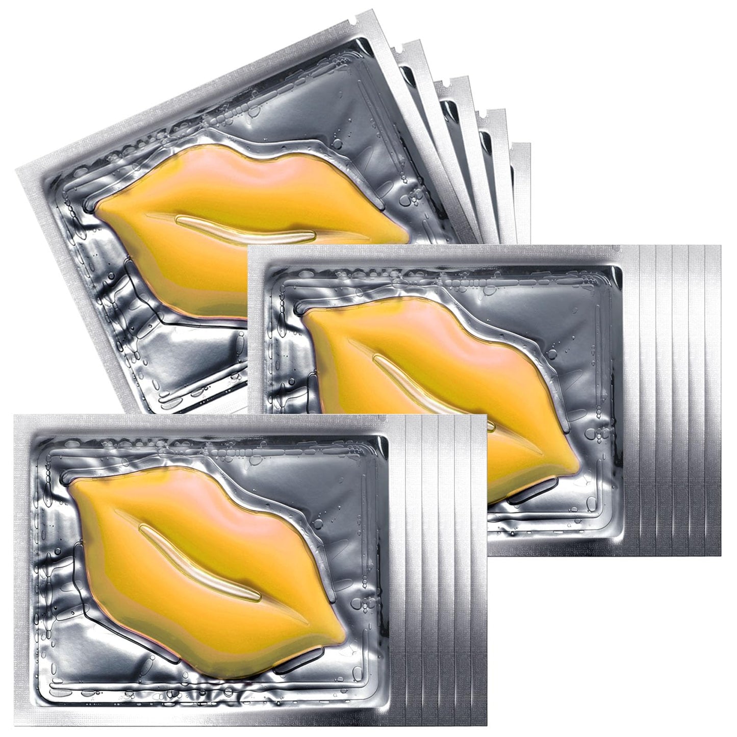 NIYET 30 pieces of Moisturizing Collagen Crystal Lip Mask - Anti-Ageing & Anti Chapped, Reduce lip Wrinkles, Fade Lip Color, Make Skin Smooth