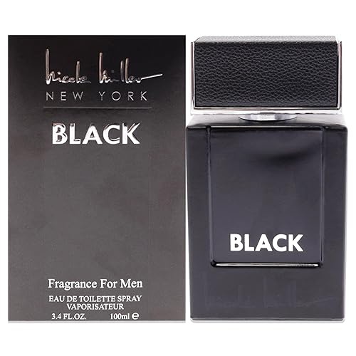 Nicole Miller Black Mens Eau De Toilette Spray 3.4 Oz