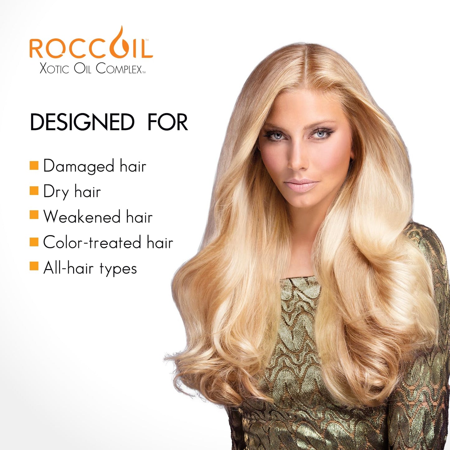 Rocco Donna Leave-In Conditioner for Hair Weightless Style | Satin Blow-Dry Mist Spray | Smoothing and Hydration | 8 oz